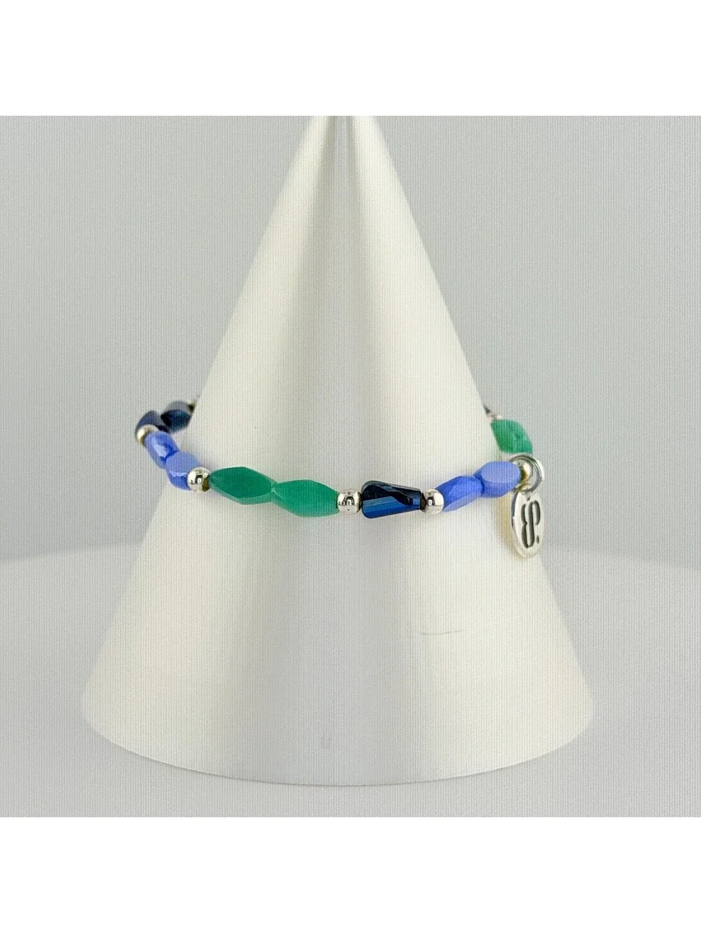 Bomb Party Single Stack Bracelet - on Silver Plating #109